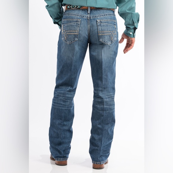 Cinch Jeans Cinch Mens Grant Medium Wash Relaxed Bootcut
